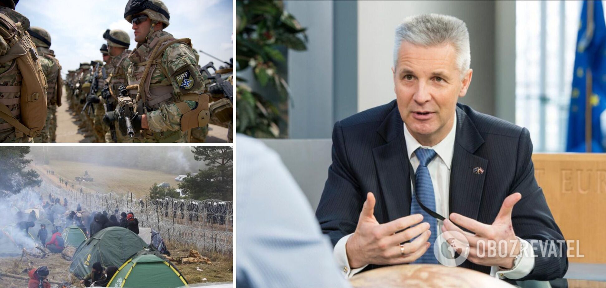 Міністр оборони Латвії повідомив про початок військових навчань на тлі міграційної кризи