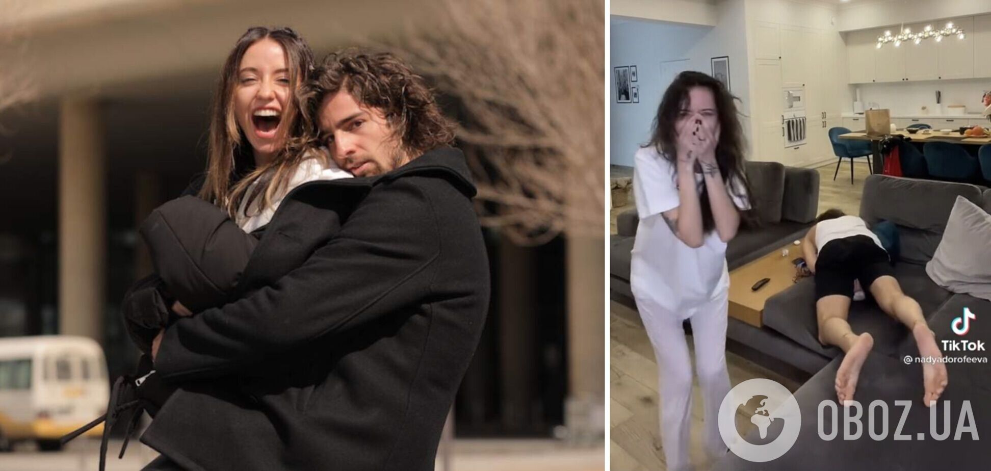 'Вот поэтому у них нет детей': Надя Дорофеева поделилась конфузным видео с Дантесом