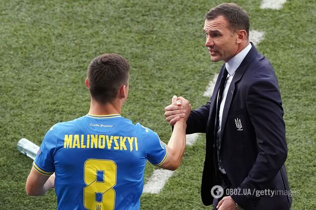 Руслан Малиновский и Андрей Шевченко