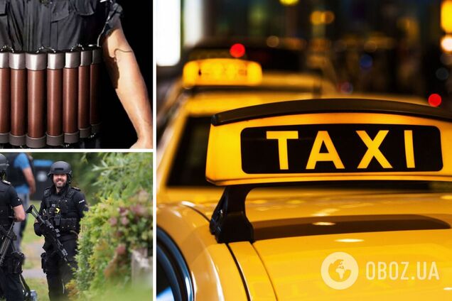 В Британии таксист запер террориста-смертника в авто и успел выскочить до взрыва. Момент попал на видео