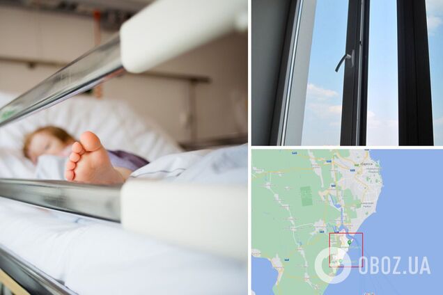 Под Одессой 4-летний ребенок выпал из окна: родители даже не явились в больницу. Видео