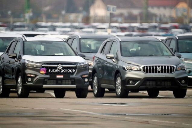 Новый Suzuki SX4 попал в объективы