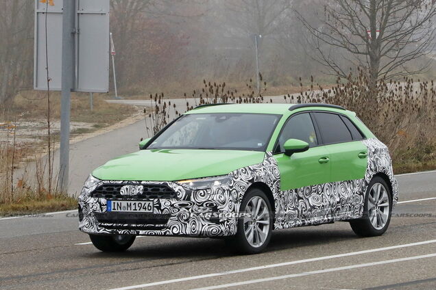 На тестах заметили 'внедорожную' версию хэтчбека Audi A3