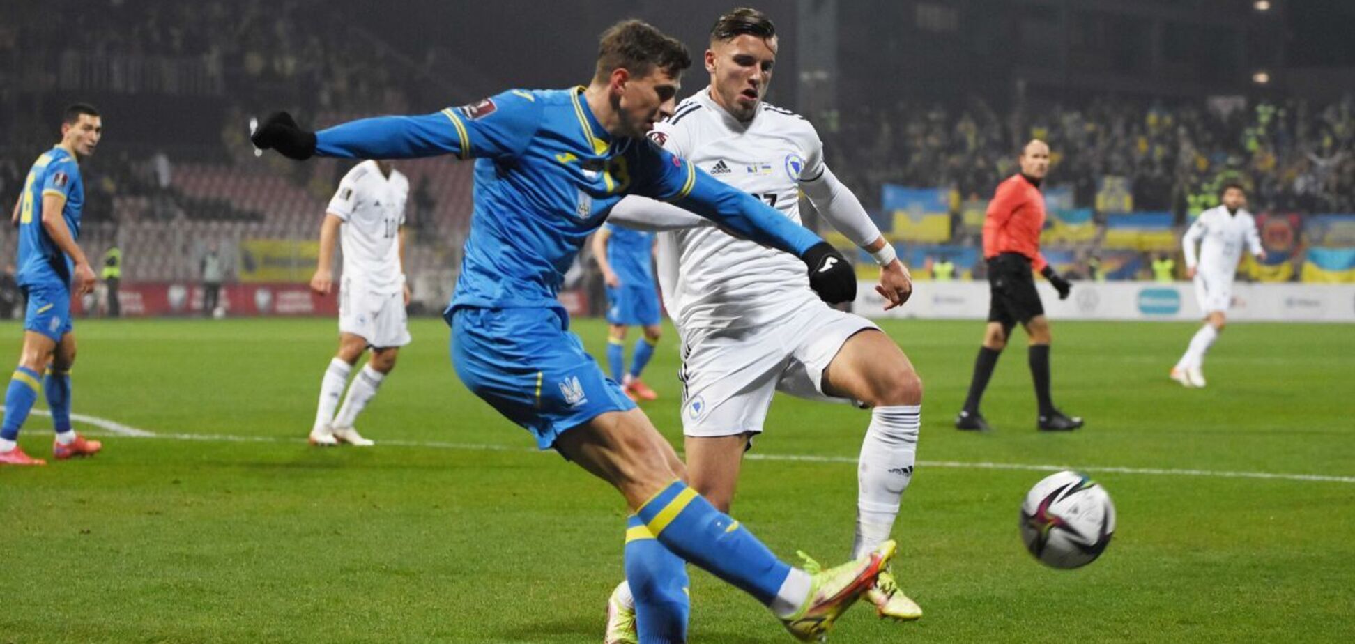 Украина победила Боснию в гостях