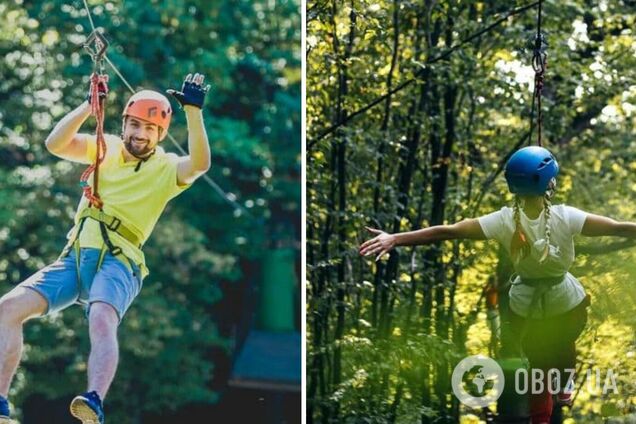 На атракціоні одночасно зможуть спуститися чотири особи