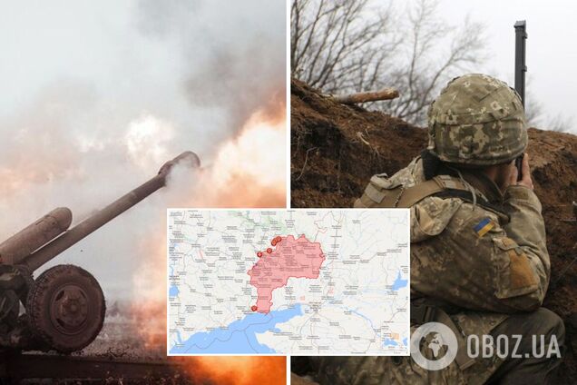 Оккупанты РФ на Донбассе накрыли ВСУ из крупнокалиберной артиллерии, есть раненый