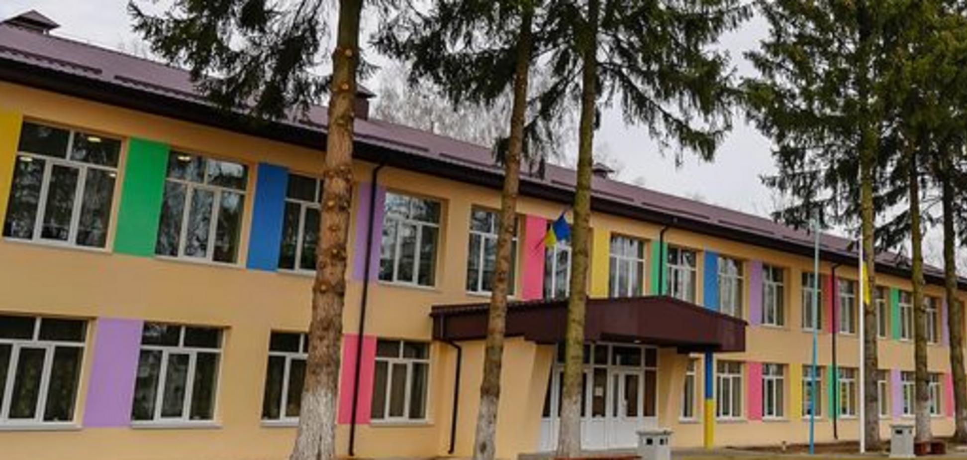 'Большая стройка' Зеленского капитально обновила школу 50-х годов на Киевщине