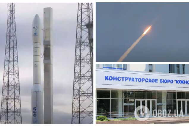 Ракета Vega с украинским двигателем вывела на орбиту три французских военных спутника. Видео