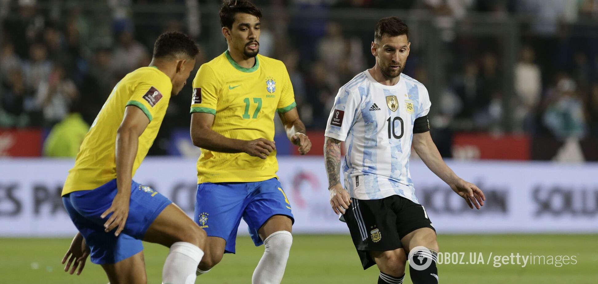 Аргентина с Месси вышла на чемпионат мира после дуэли с Бразилией. Видео