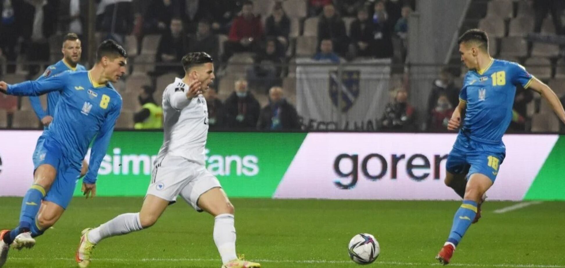 З великим відривом: статистики назвали найкращого та найгіршого у матчі Боснія – Україна