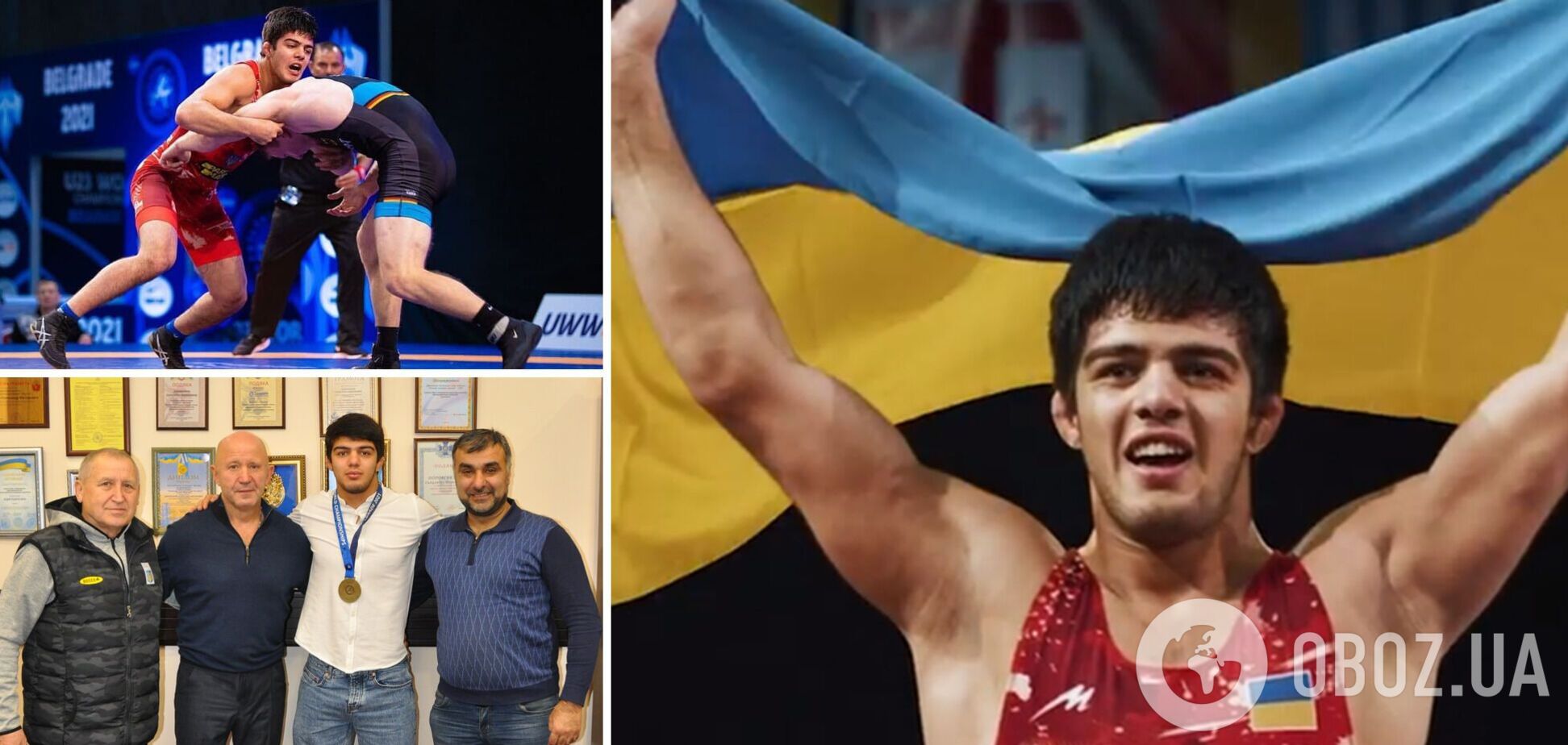 Співробітник ФК 'Здоров’я' Мухаммед Алієв став чемпіоном світу з вільної боротьби