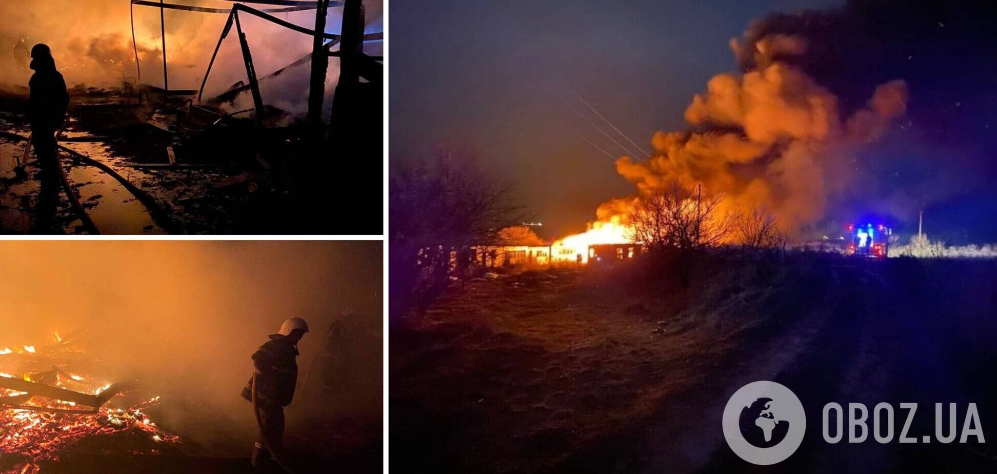 Под Одессой горела вторая за сутки база отдыха. Фото и видео
