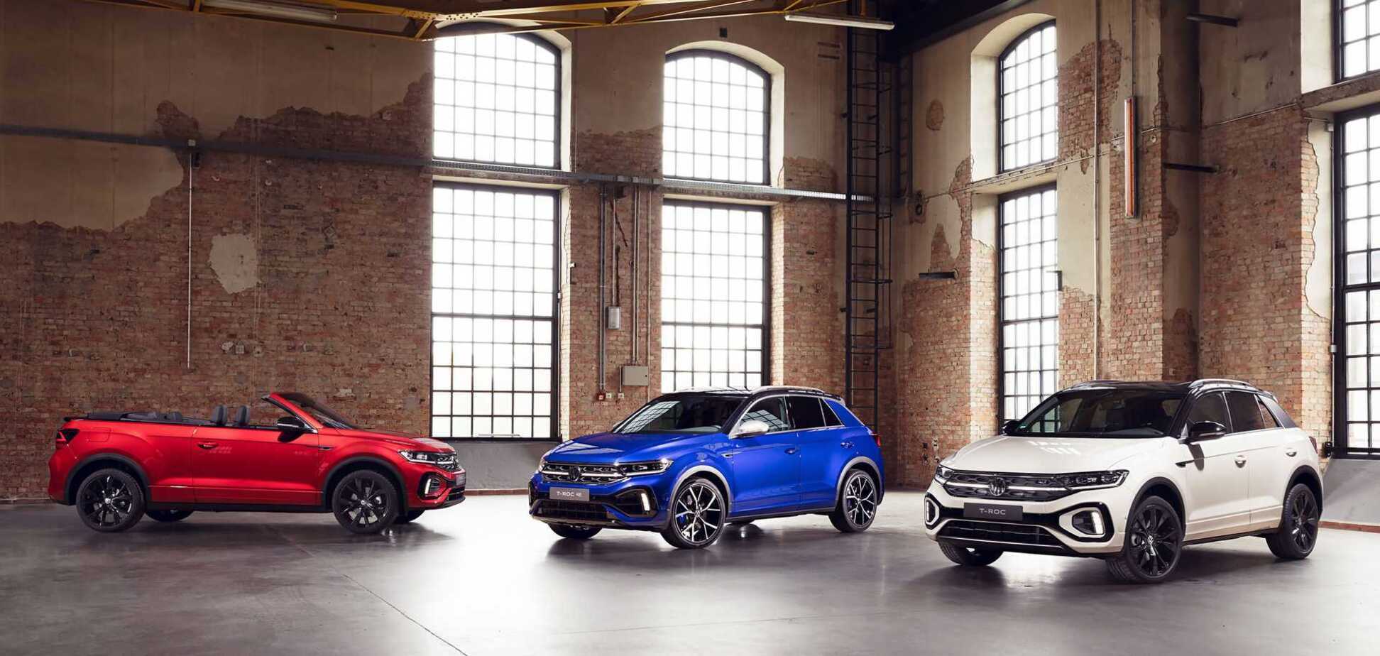 Volkswagen обновил семейство T-Roc
