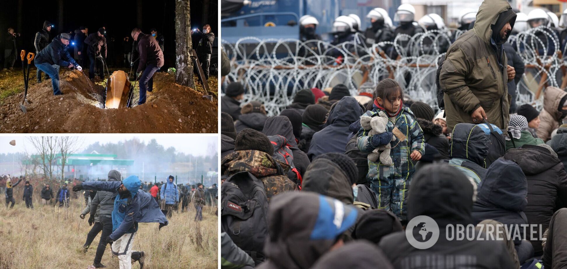 Обдурені режимом Лукашенка. Що відбувається у таборі мігрантів на кордоні Білорусі та Польщі. Фоторепортаж