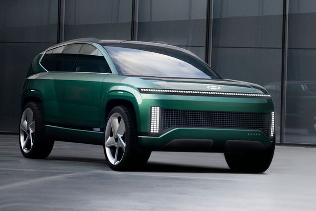 Hyundai представил футуристический кроссовер Seven