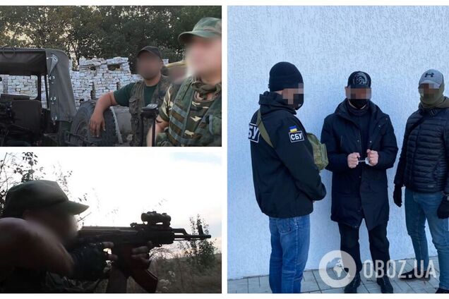 СБУ задержала экс-главаря спецподразделения МГБ 'ЛНР', который участвовал в захвате Луганского аэропорта. Фото