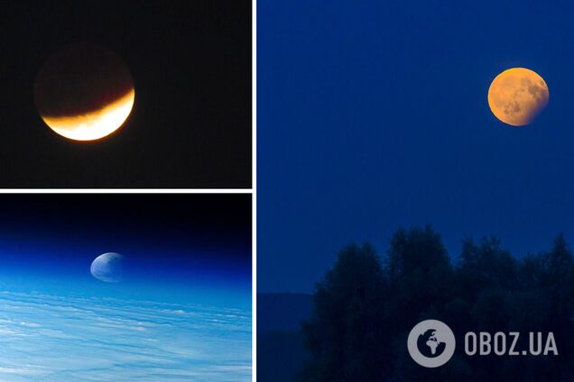 В мире наблюдали самое долгое лунное затмение за последние 500 лет. Фоторепортаж