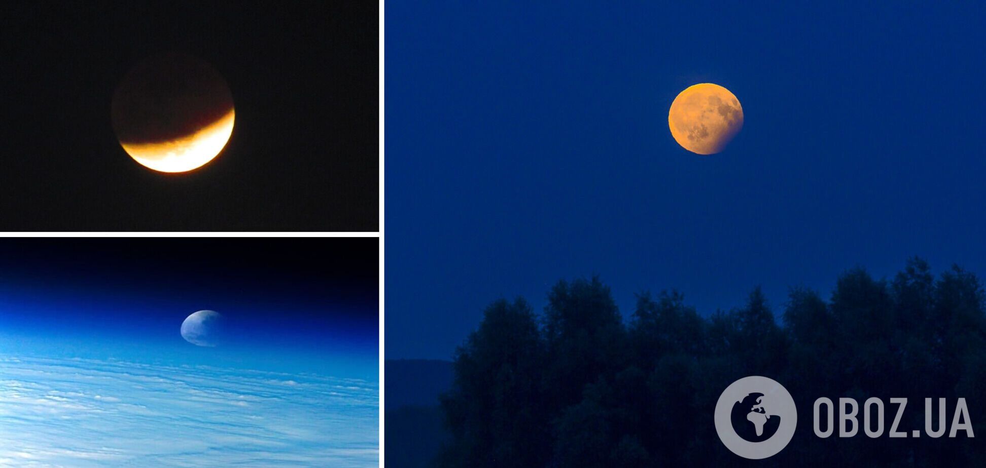В мире наблюдали самое долгое лунное затмение за последние 500 лет. Фоторепортаж