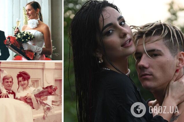 Знаменитости рано поженились