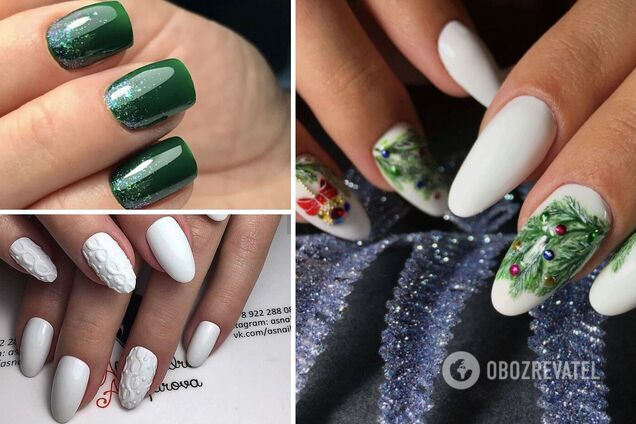 Самые яркие идеи для зимнего маникюра