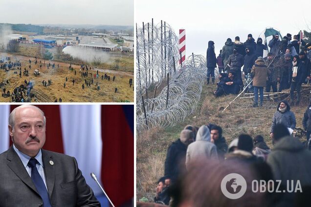 Мигранты покинули лагерь на КПП 'Брузги', а Лукашенко признался, что помогал им попасть в Польшу. Фото и видео