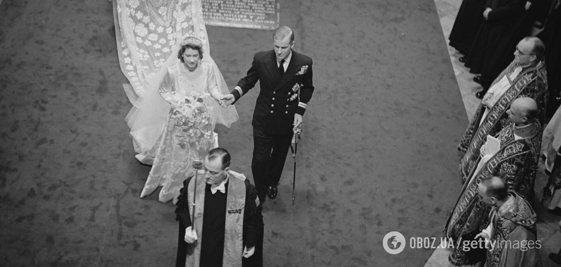 Свадьба Елизаветы II и Филиппа