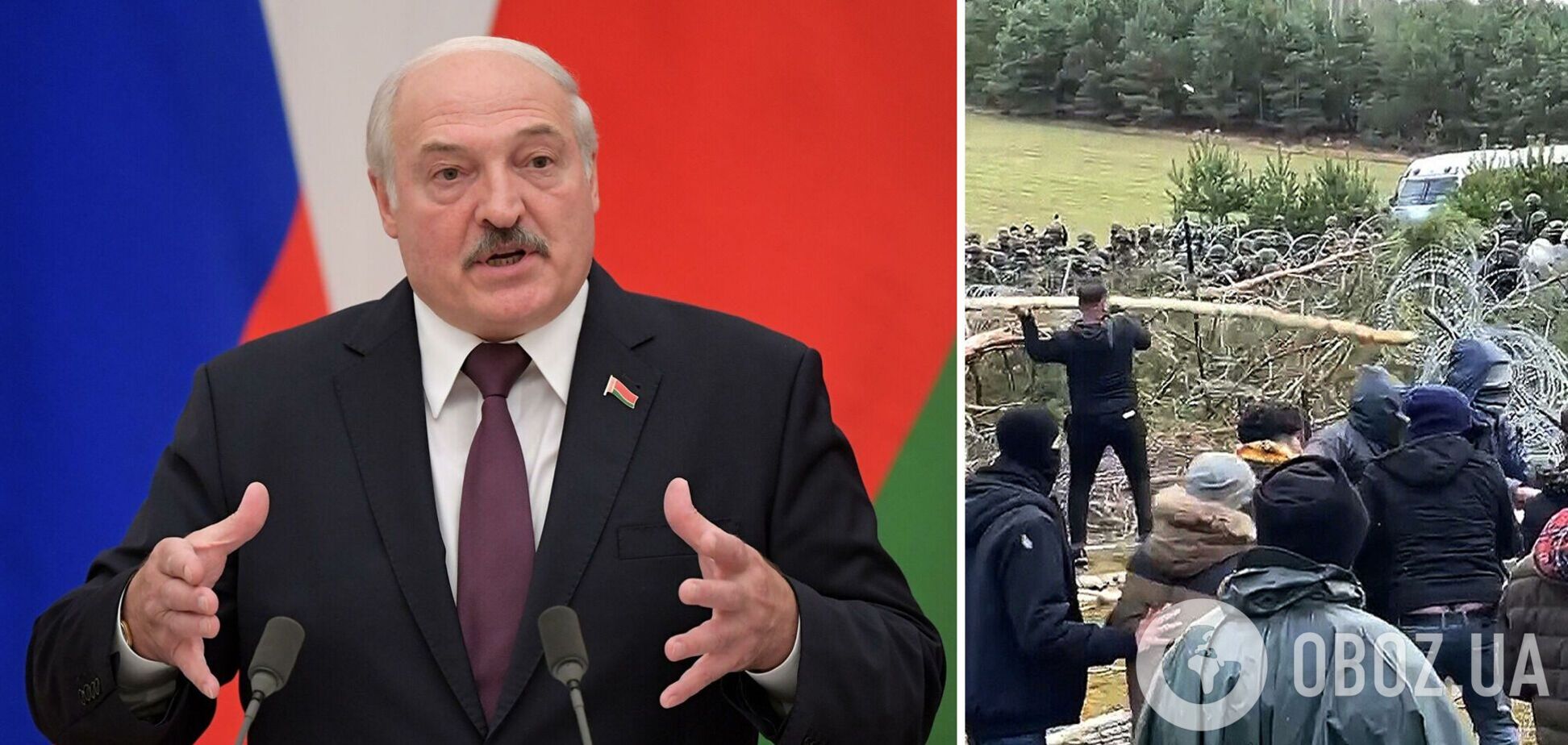 Лукашенко признался, что Беларусь могла помогать мигрантам попасть в ЕС
