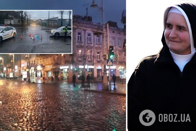 У Львові водій маршрутки наїхав на двох пішоходів: тіло монахині тягнув до кінцевої зупинки. Відео