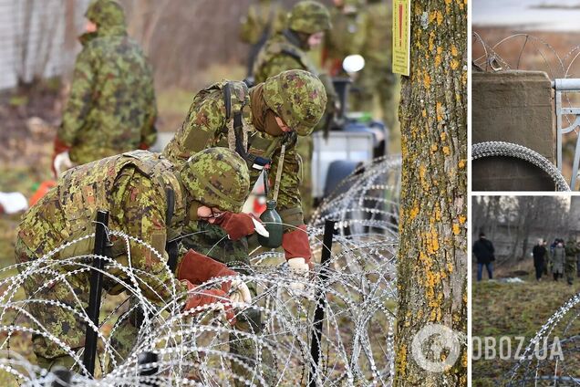 В Эстонии начали строить 'стену' на границе с РФ, а в Финляндии задумались об угрозе. Фото