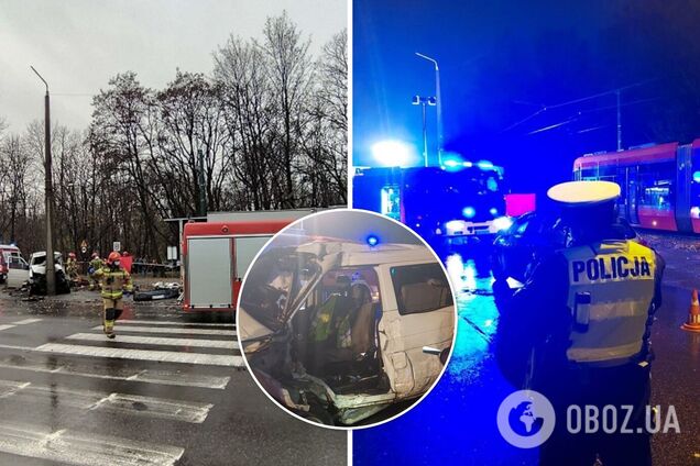 У Польщі в ДТП із трамваєм загинув українець. Фото і всі подробиці