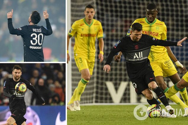 Месси забил первый гол за ПСЖ