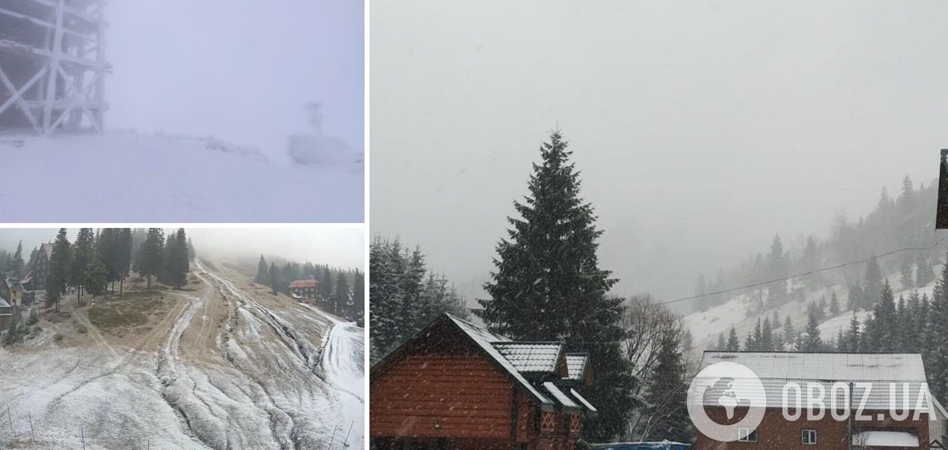 В Карпатах насыпало до метра снега: фото настоящей зимы в Украине