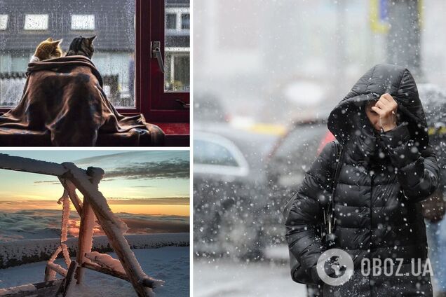 В Украину идут морозы, на дорогах гололедица: синоптики дали прогноз погоды на среду. Карта