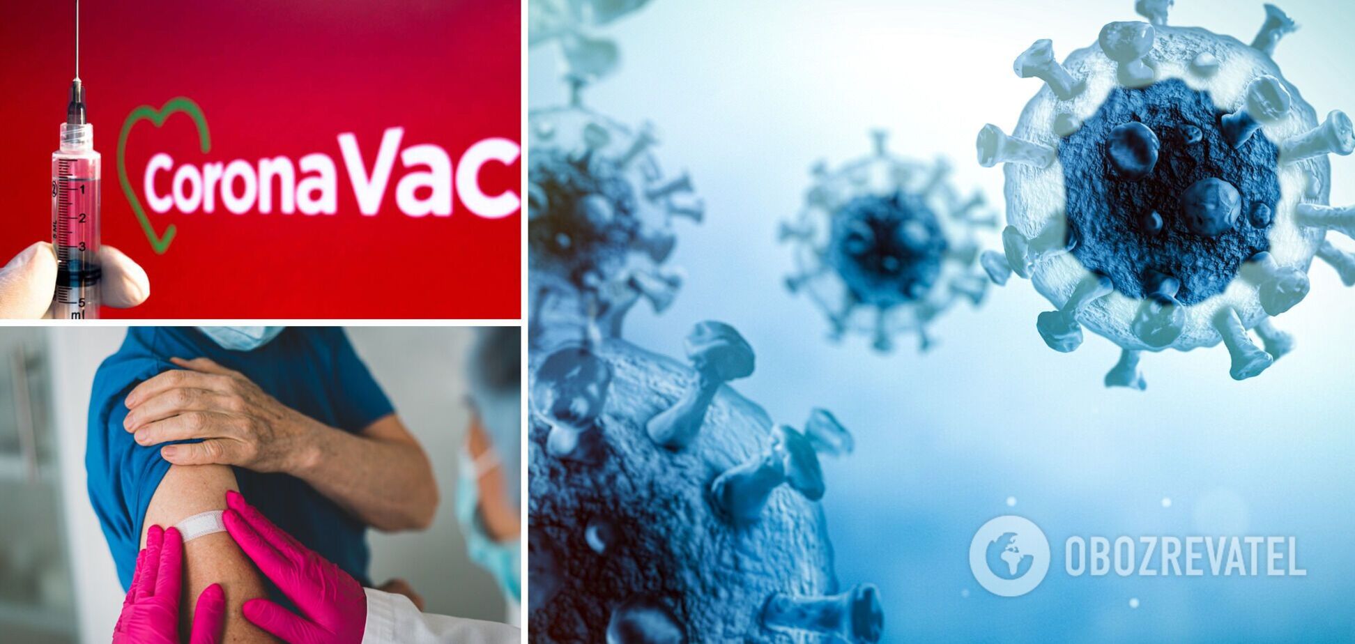 Украина получит 200 тысяч доз вакцины CoronaVac в качестве помощи от Китая