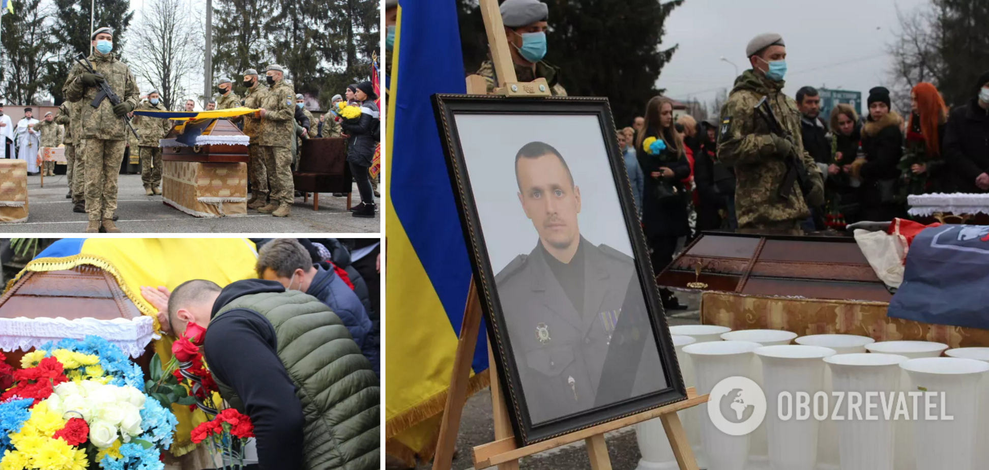 У Хмельницькому попрощалися із загиблим на Донбасі снайпером Сил спецоперацій Мрачковським. Фото