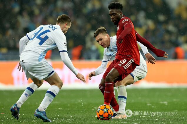 Динамо играет с Баварией в Киеве