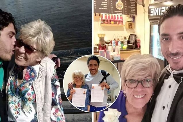 Айріс Джонс із молодим чоловіком