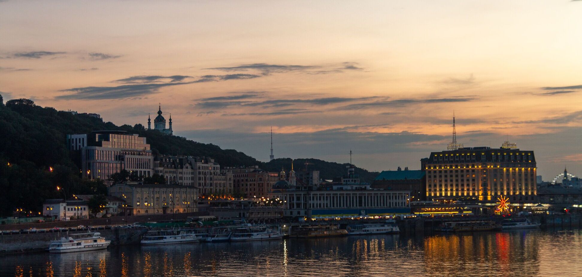 Можна порівняти, як змінилась столиця України
