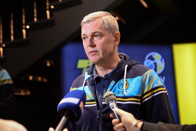 Главный тренер сборной Украины Айнарс Багатскис.