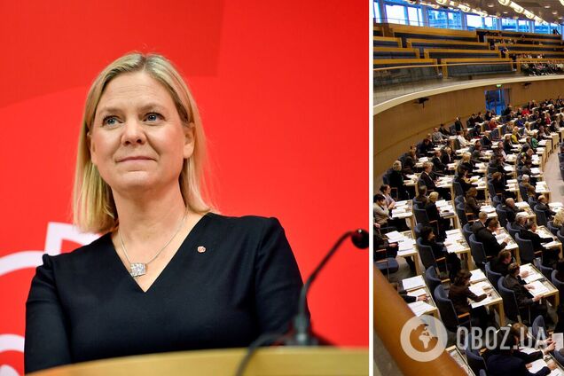 Уряд Швеції вперше в історії очолила жінка, але через кілька годин вона заявила про відставку