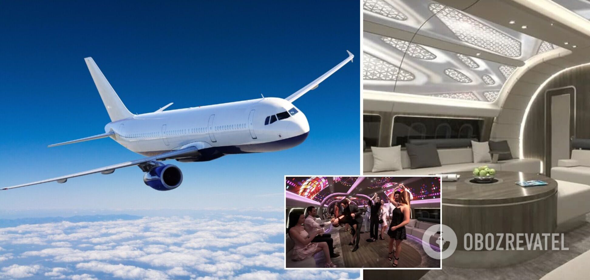 Lufthansa показала роскошный самолет для миллиардеров: в нем есть ночной клуб, спа-центр и даже балкон. Фото и видео