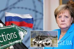 Меркель пригрозила России новыми санкциями в случае эскалации на Донбассе