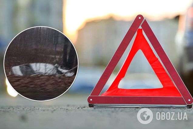 Машина на скорости съехала в кювет