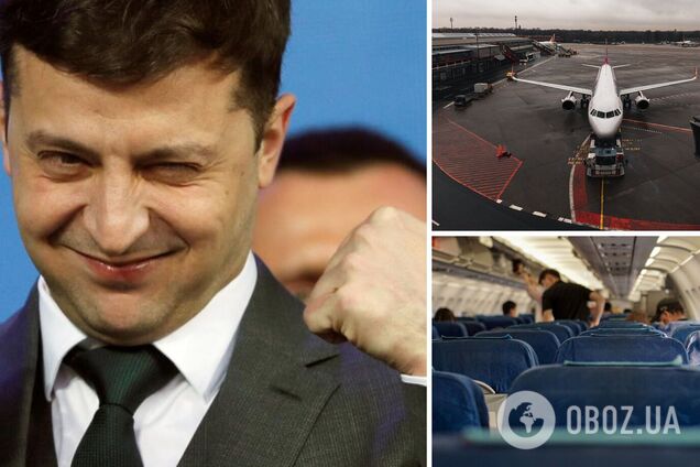 Зеленский заявил о создании национального украинского авиаперевозчика
