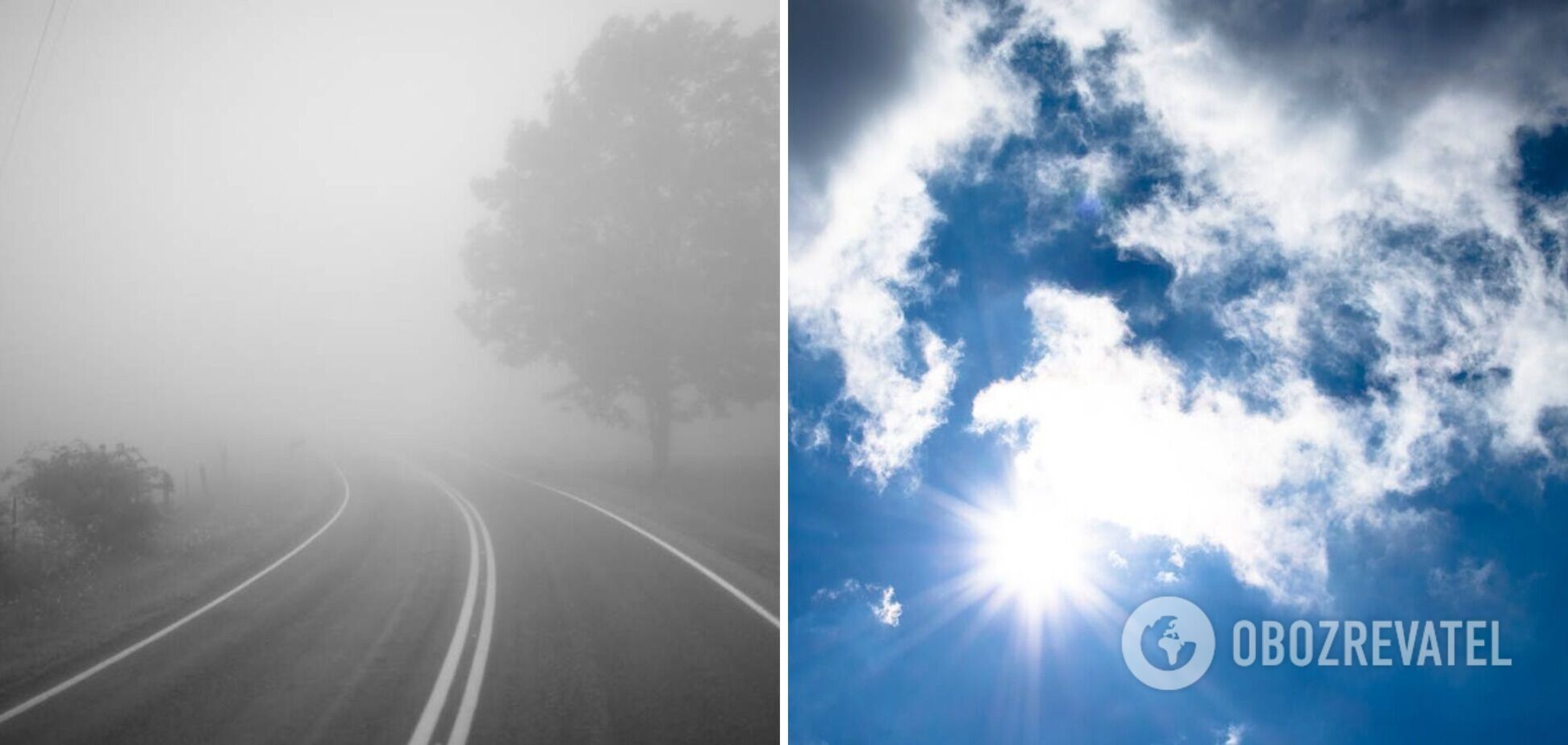 Небольшое потепление и туман: синоптики уточнили прогноз погоды в Украине на пятницу. Карта