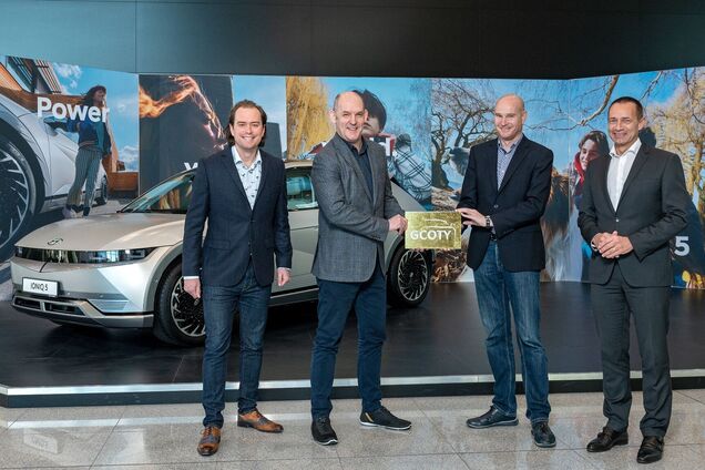 Ioniq 5 стал 'Автомобилем 2022 года' в Германии