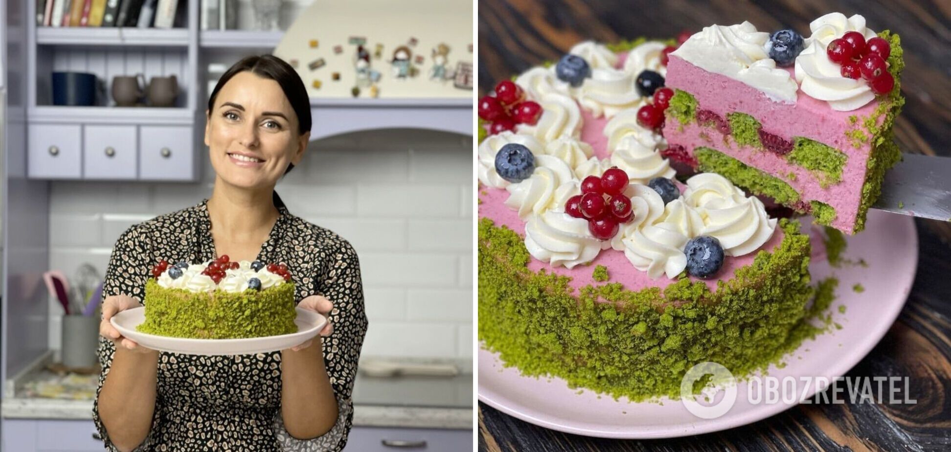 Изысканный торт 'Изумруд' с идеальным бисквитом: секретами поделилась Лиза Глинская