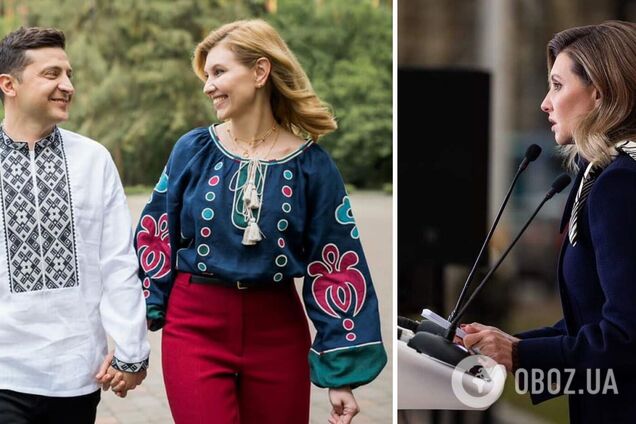 Олена Зеленська в ефектному образі звернулася до українців через насильство. Фото