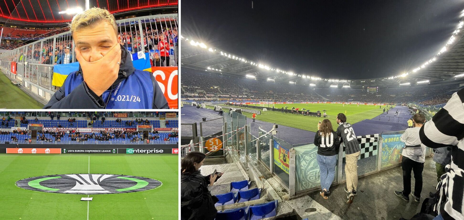 На матче в Риме не дали разместить баннер 'Луганск – это Украина'