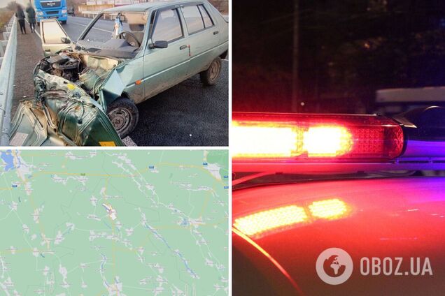 На Черкасщине легковушка влетела в грузовик: 20-летняя девушка лишилась руки. Фото